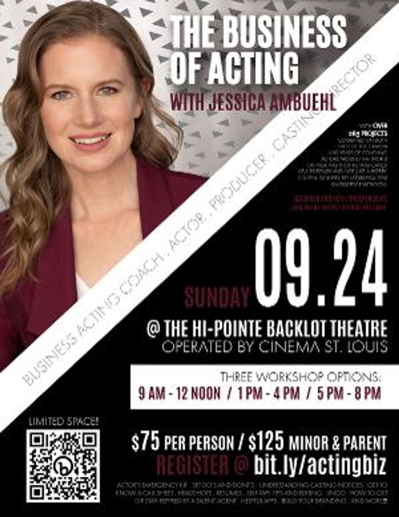 Missouri Actors Learn To Shine Worldwide- THE BUSINESS OF ACTING Workshop Takes Performers To The Next Level  Image