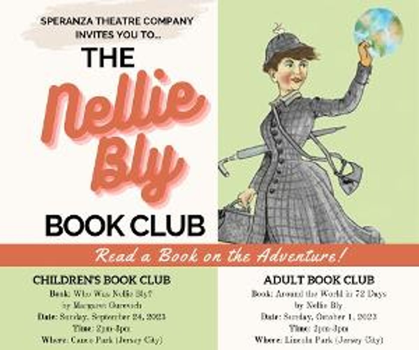 Speranza Theatre Company Presents A CHAIN AROUND THE WORLD And THE NELLIE BLY BOOK CLUB  Image