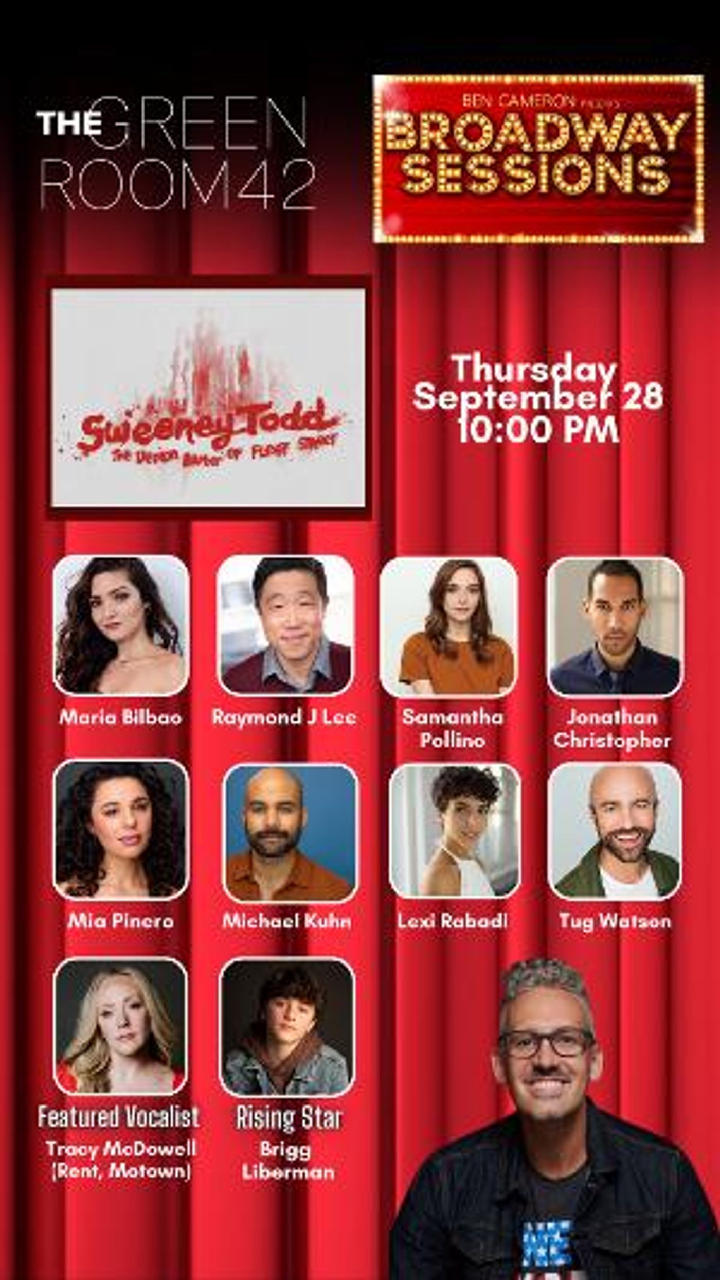 SWEENEY TODD Cast to Join BROADWAY SESSIONS This Week  Image