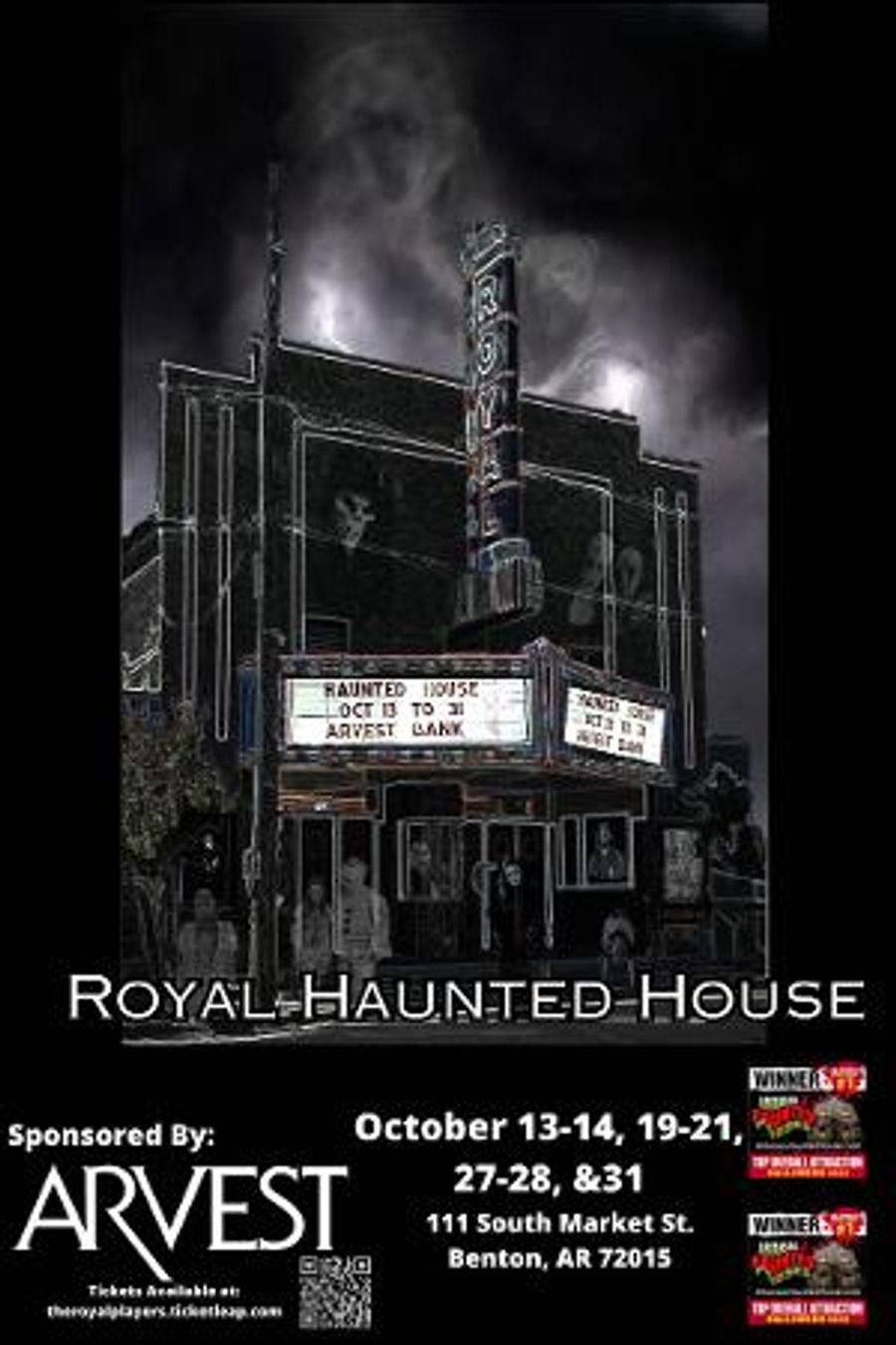 Royal Haunted House Returns to the Royal Players in October Image