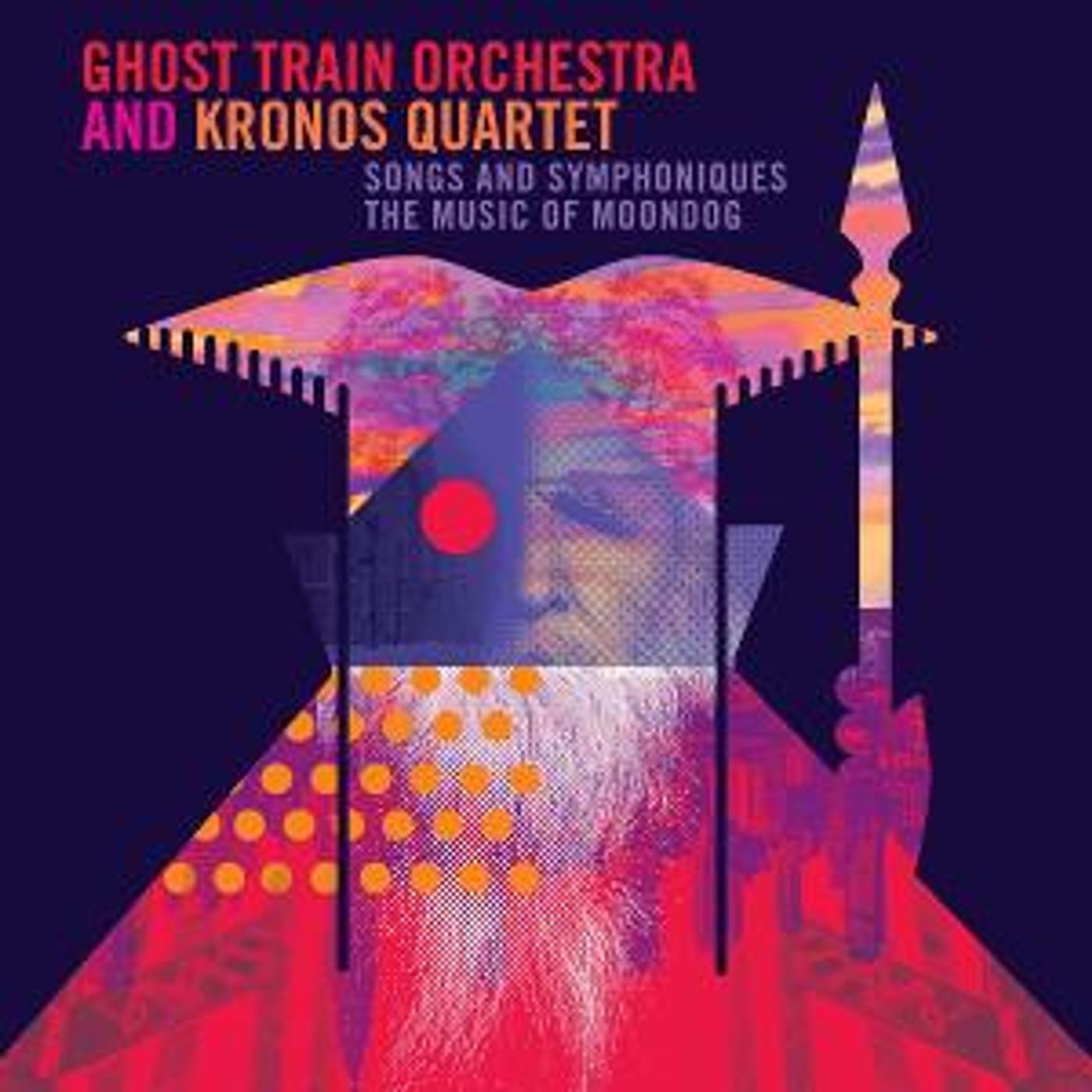 Kronos Quartet and Ghost Train Orchestra Release 'SONGS AND SYMPHONIQUES: THE MUSIC OF MOONDOG'  Image