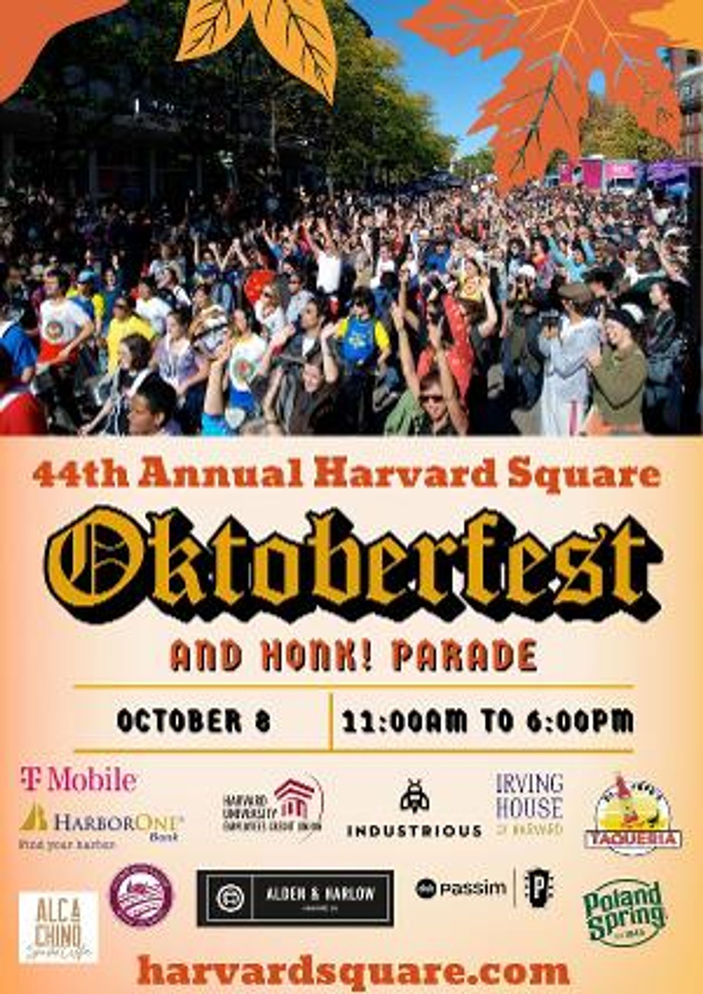 44th Annual Oktoberfest to Be Held in Harvard Square Next Weekend  Image