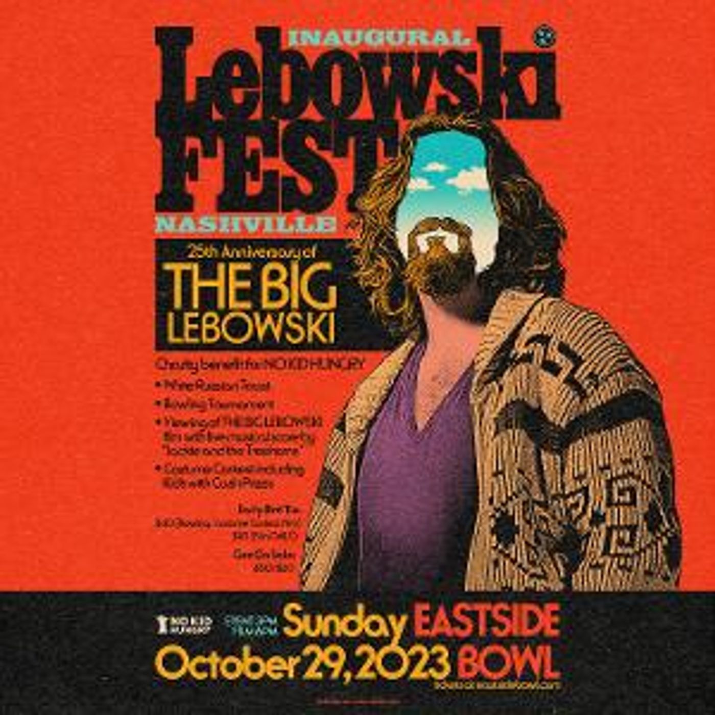 LEBOWSKI FEST NASHVILLE Comes To Eastside Bowl, October 29  Image