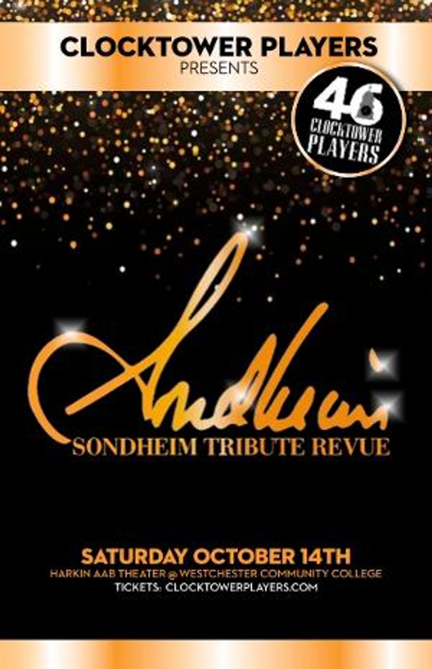 Clocktower Players to Present SONDHEIM - A TRIBUTE REVUE at Westchester Community College  Image