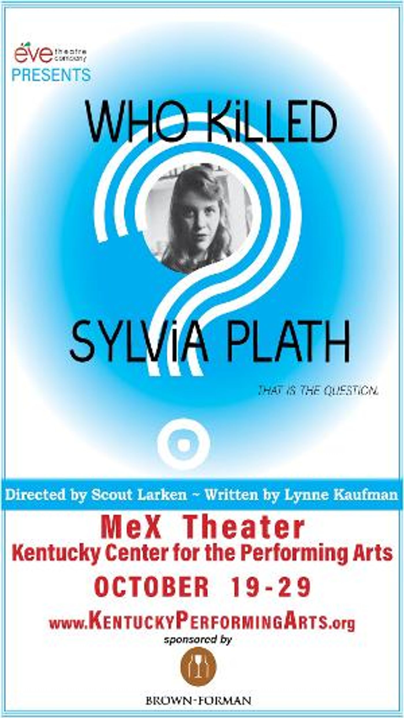 Eve Theatre Company to Present Louisville Premiere of WHO KILLED SYLVIA PLATH  Image