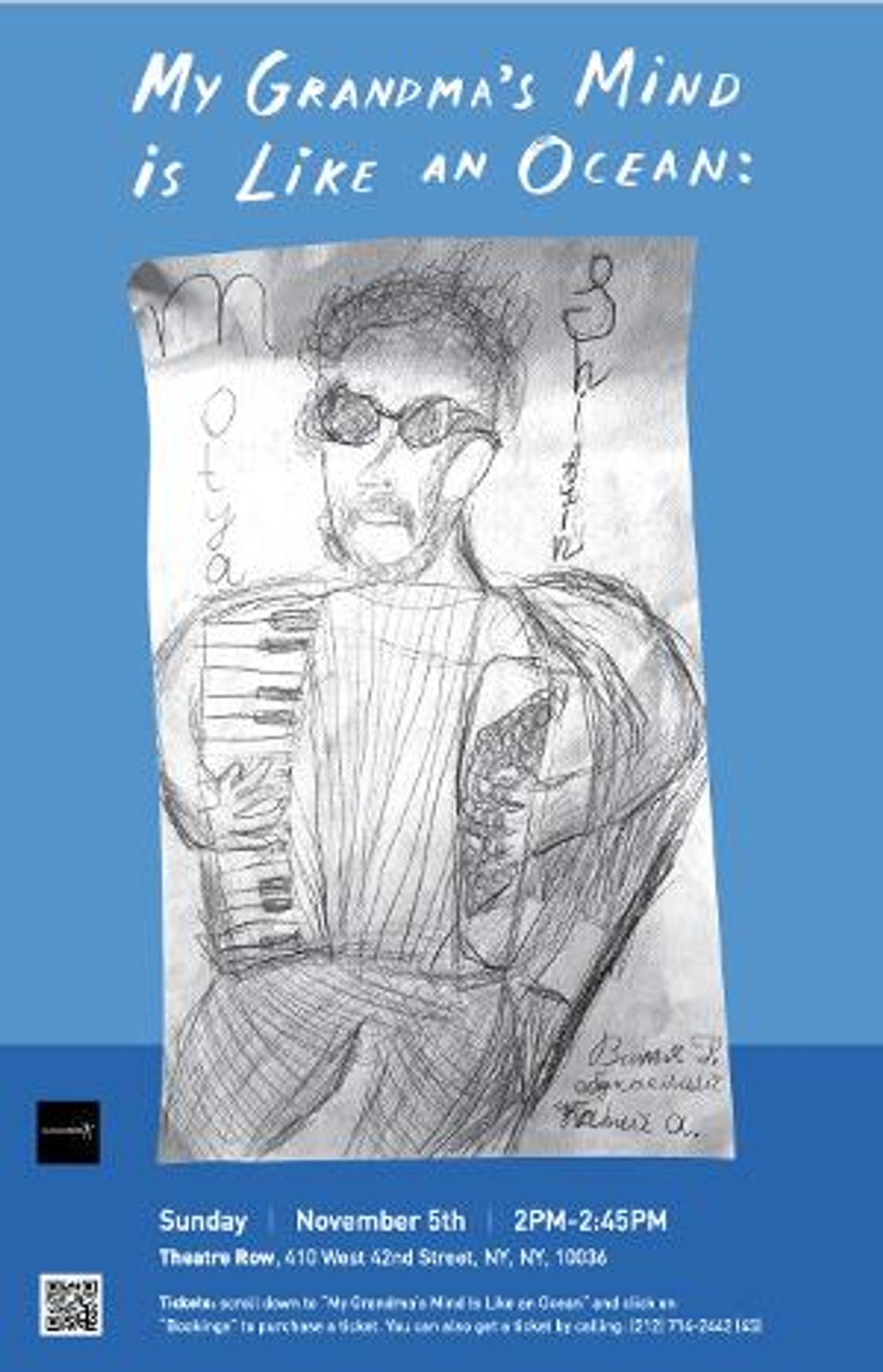 MY GRANDMA'S MIND IS LIKE AN OCEAN to Play United Solo Festival at Theatre Row Next Month  Image