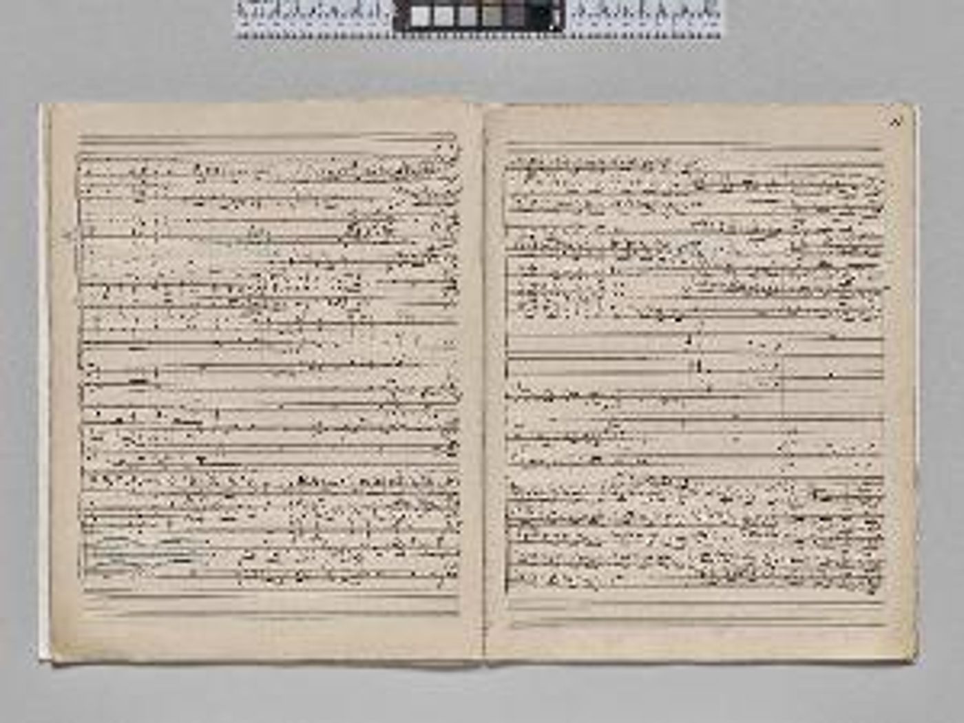 The Cleveland Orchestra's Autograph Manuscript Of Mahler's Symphony No. 2 Will Be On Display at the Cleveland Museum Of Art  Image