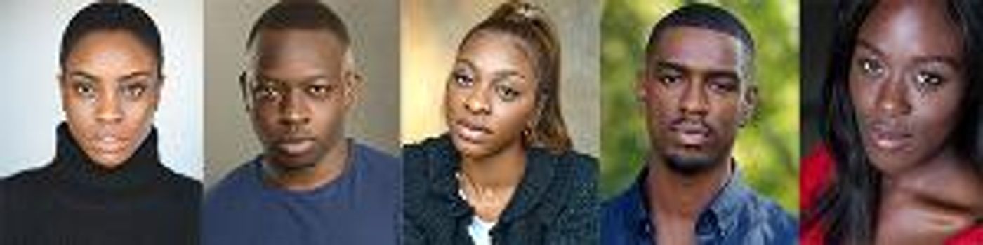 Cast Set for the World Premiere of BRENDA'S GOT A BABY at New Diorama Theatre  Image