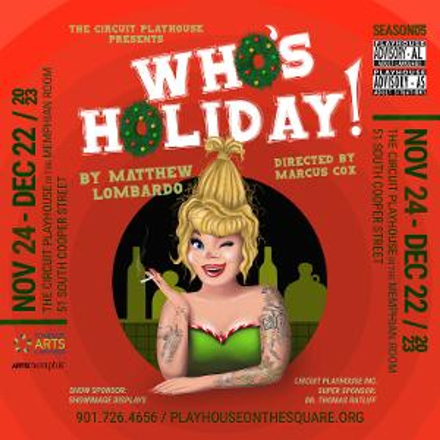 The Circuit Playhouse Presents WHO'S HOLIDAY!  Image
