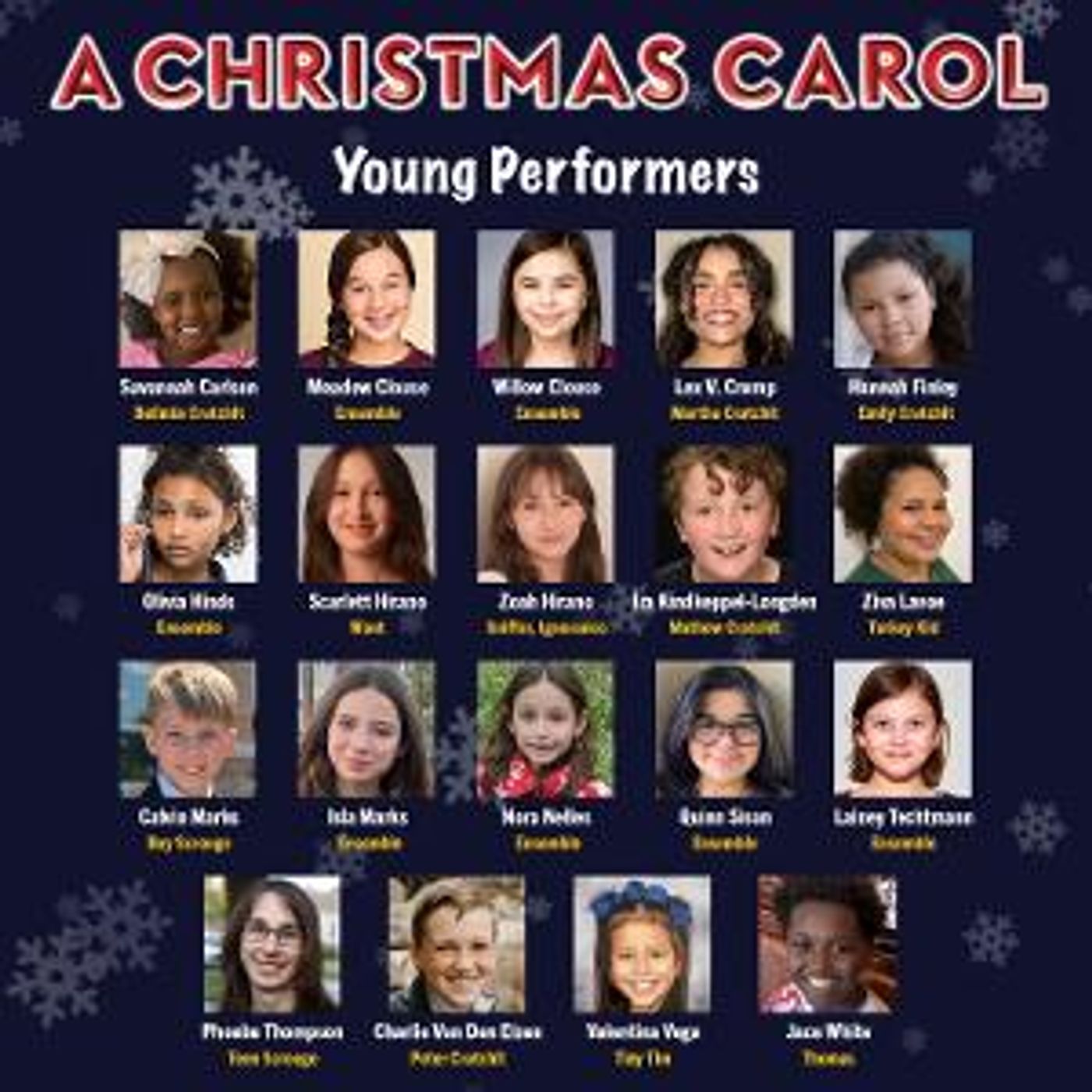 19 Young Performers Join The Cast Of A CHRISTMAS CAROL at Milwaukee Repertory Theater  Image