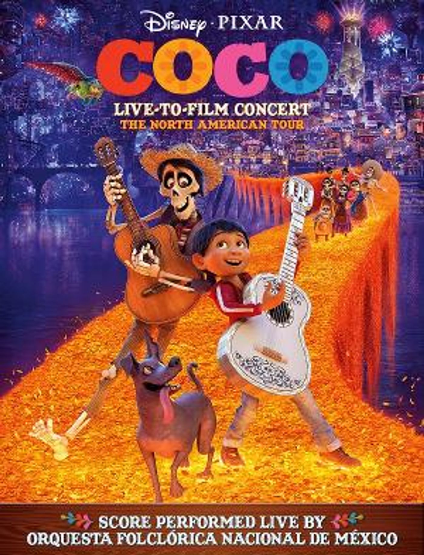 Experience COCO in Concert at the Lied Center for Performing Arts on Día de los Muertos!  Image