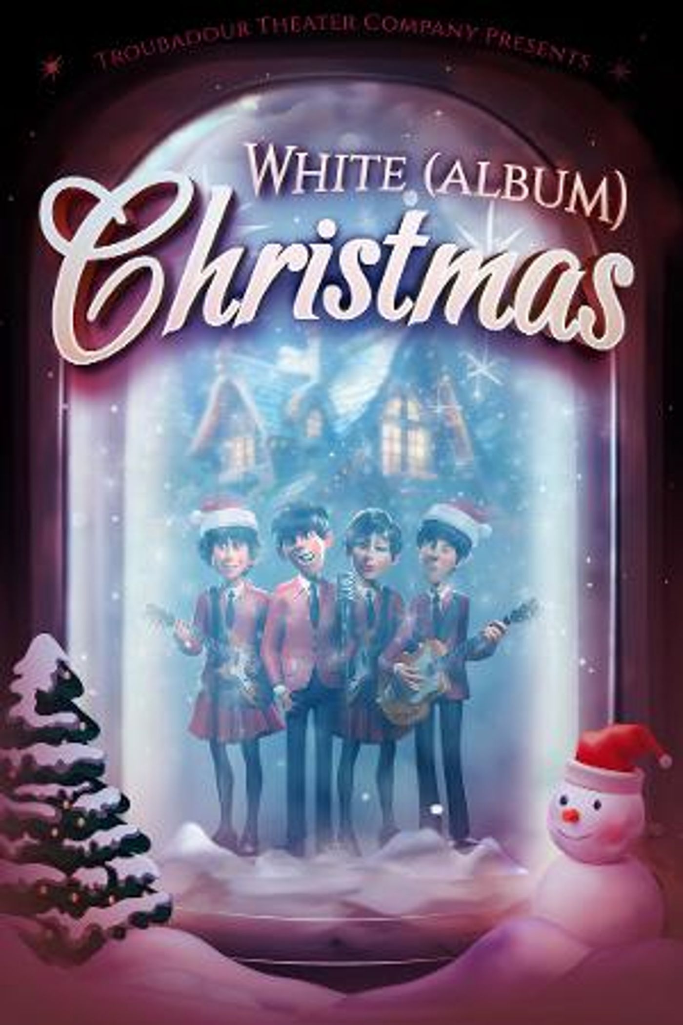 Troubadour Theater Company Presents A World Premiere Holiday Musical Event WHITE (ALBUM) CHRISTMAS  Image