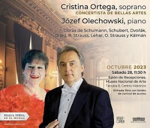 La Soprano Cristina Ortega Y El Pianista Jozef Olechowski Ofrecerán Recital De Lied Y Opereta En El Munal  Image