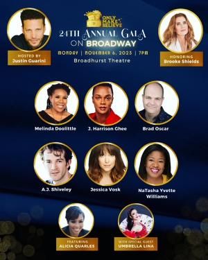 Only Make Believe Adds Justin Guarini as Host and GMA's Alicia Quarles to Annual Gala  Image