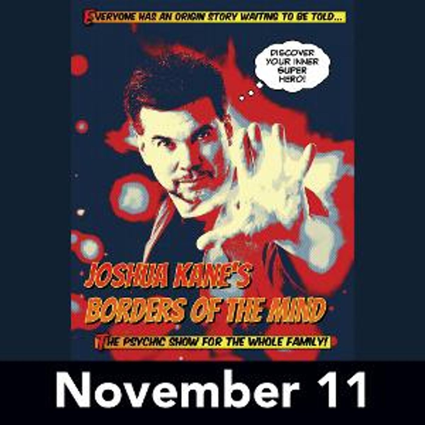 Mentalist Joshua Kane to Bring BORDERS OF THE MIND to Sieminski Theater in November  Image