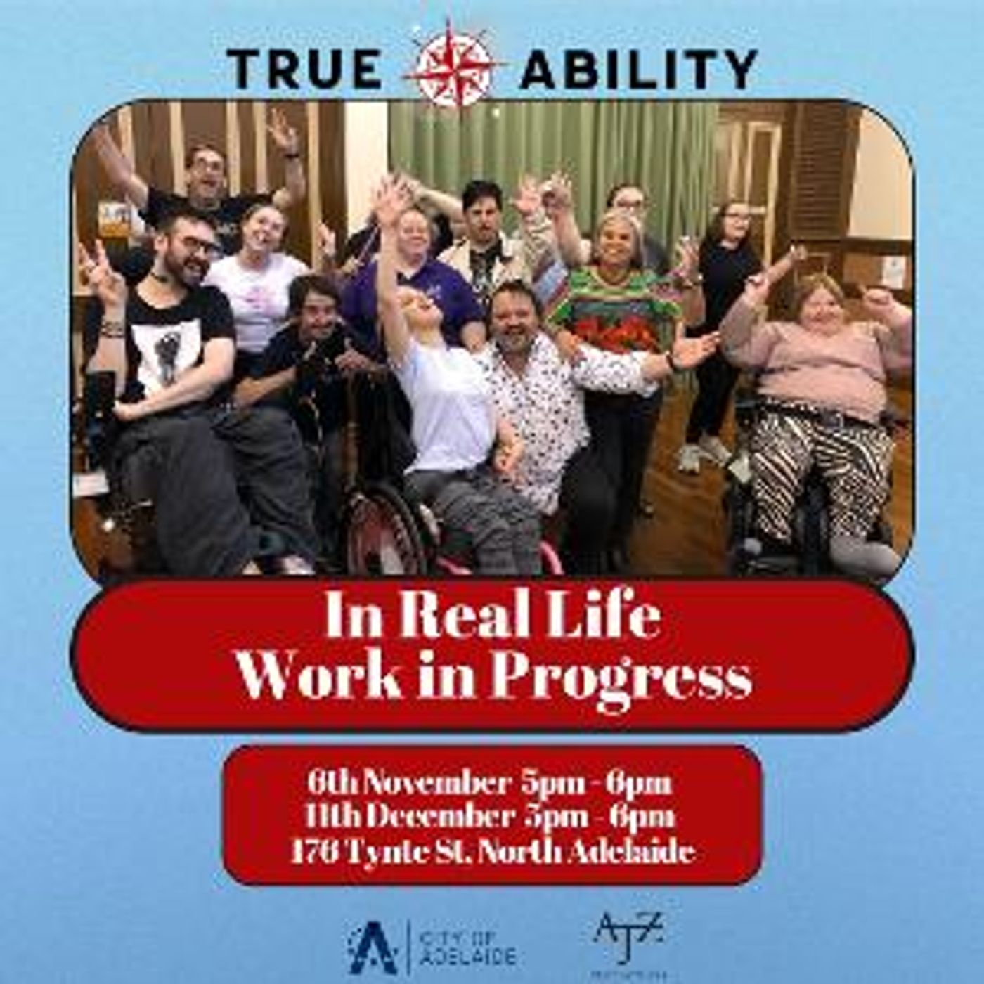 True Ability to Present Open Rehearsal Development Showings of IN REAL LIFE  Image