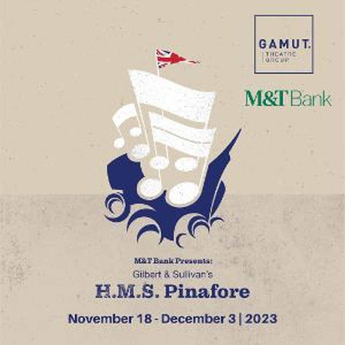 Gamut Theatre Group to Present H.M.S. PINAFORE Beginning This Month  Image