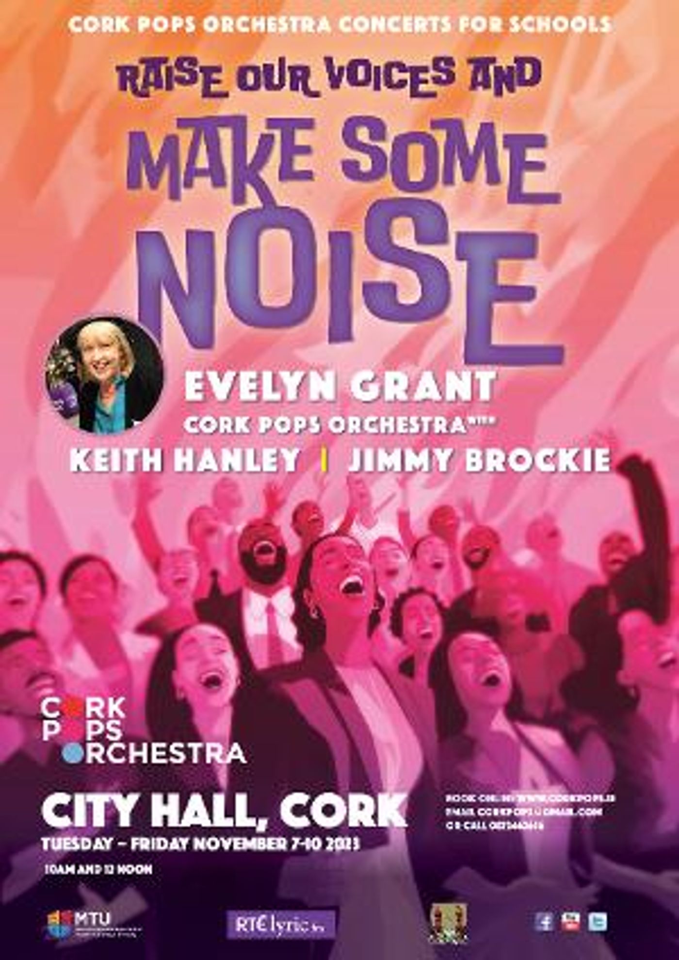 Evelyn Grant and the Cork Pops Orchestra to Host Concerts For Schools in City Hall  Image