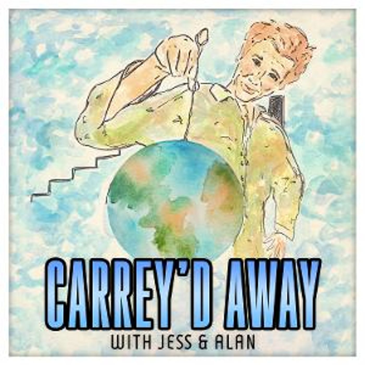 Broadway Podcast Network Debuts CARREY'D AWAY WITH JESS AND ALAN Discussing The Film Career of Jim Carrey  Image