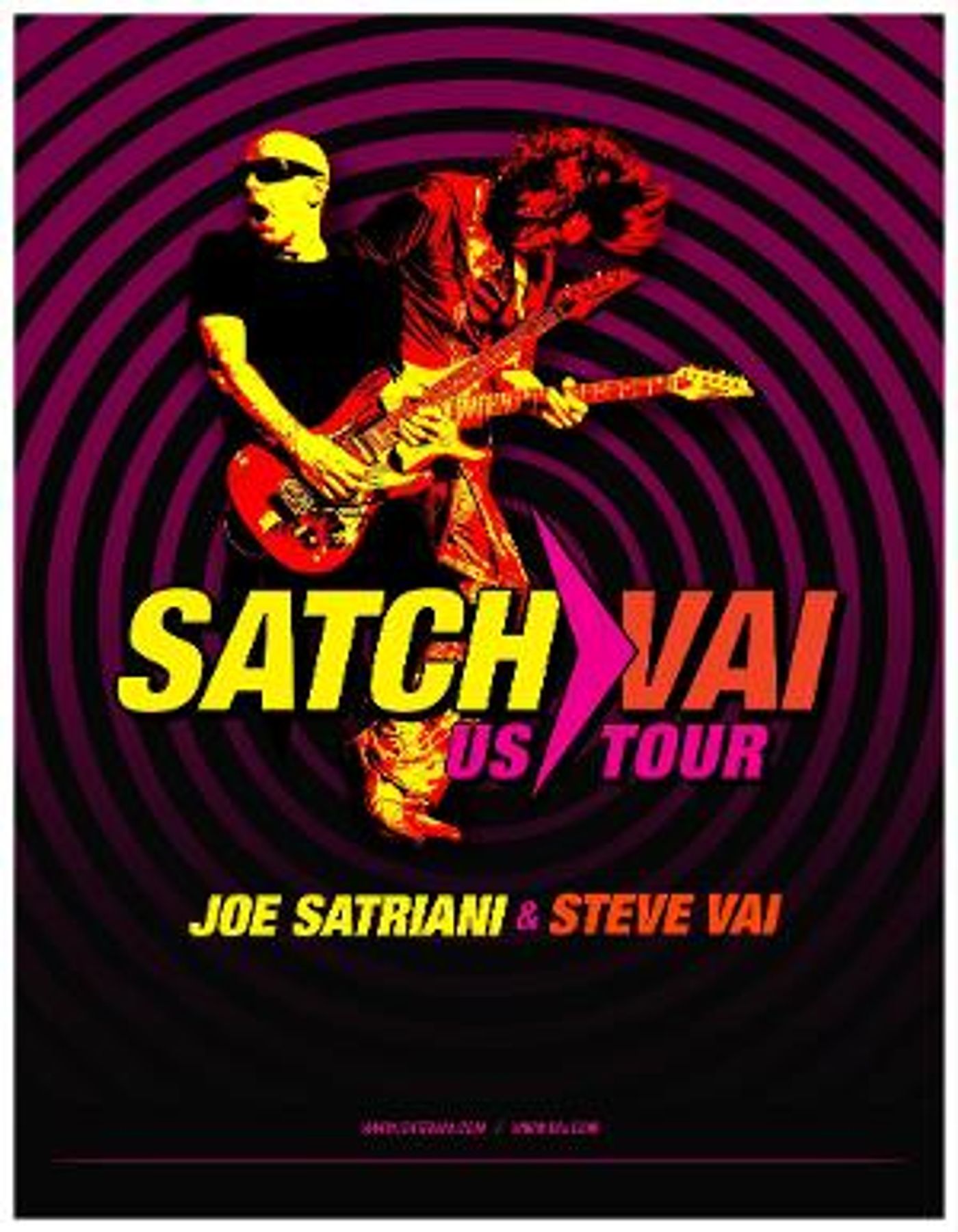 Iconic Guitarists Joe Satriani And Steve Vai Bring Spring Tour To The Palace Theater Waterbury April 7  Image