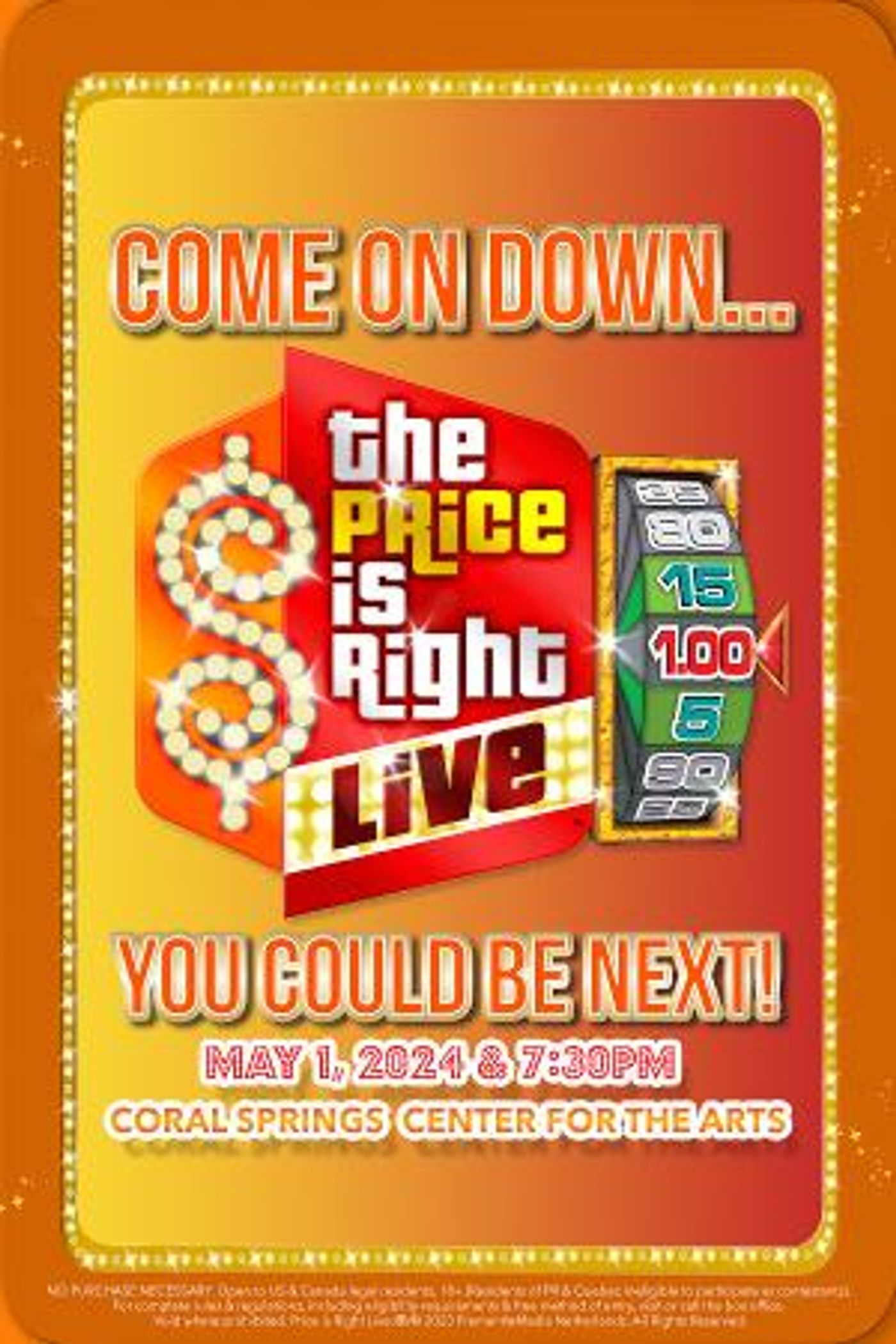 THE PRICE IS RIGHT LIVE Is Coming To The Coral Springs Center For The Arts in May 2024  Image