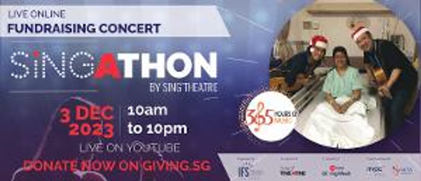 Sing'theatre Launches Fourth SINGATHON in December  Image
