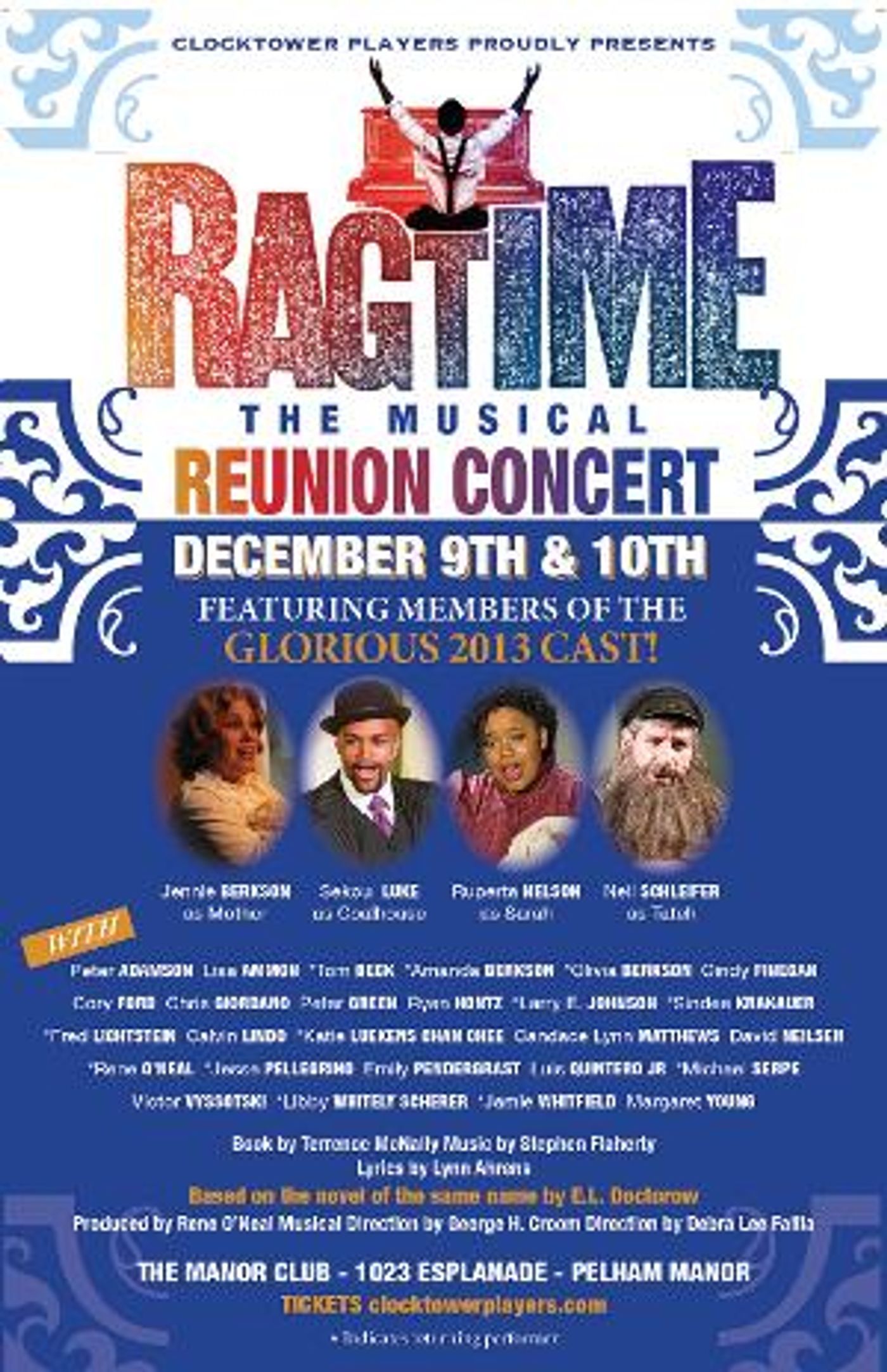 Clocktower Players to Present 10 Year Reunion Concert of RAGTIME  Image