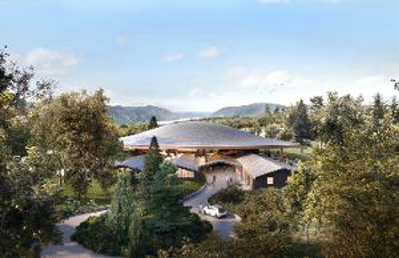 Hudson Valley Shakespeare Festival And Studio Gang Unveil Design For HVSF's First Permanent Home  Image