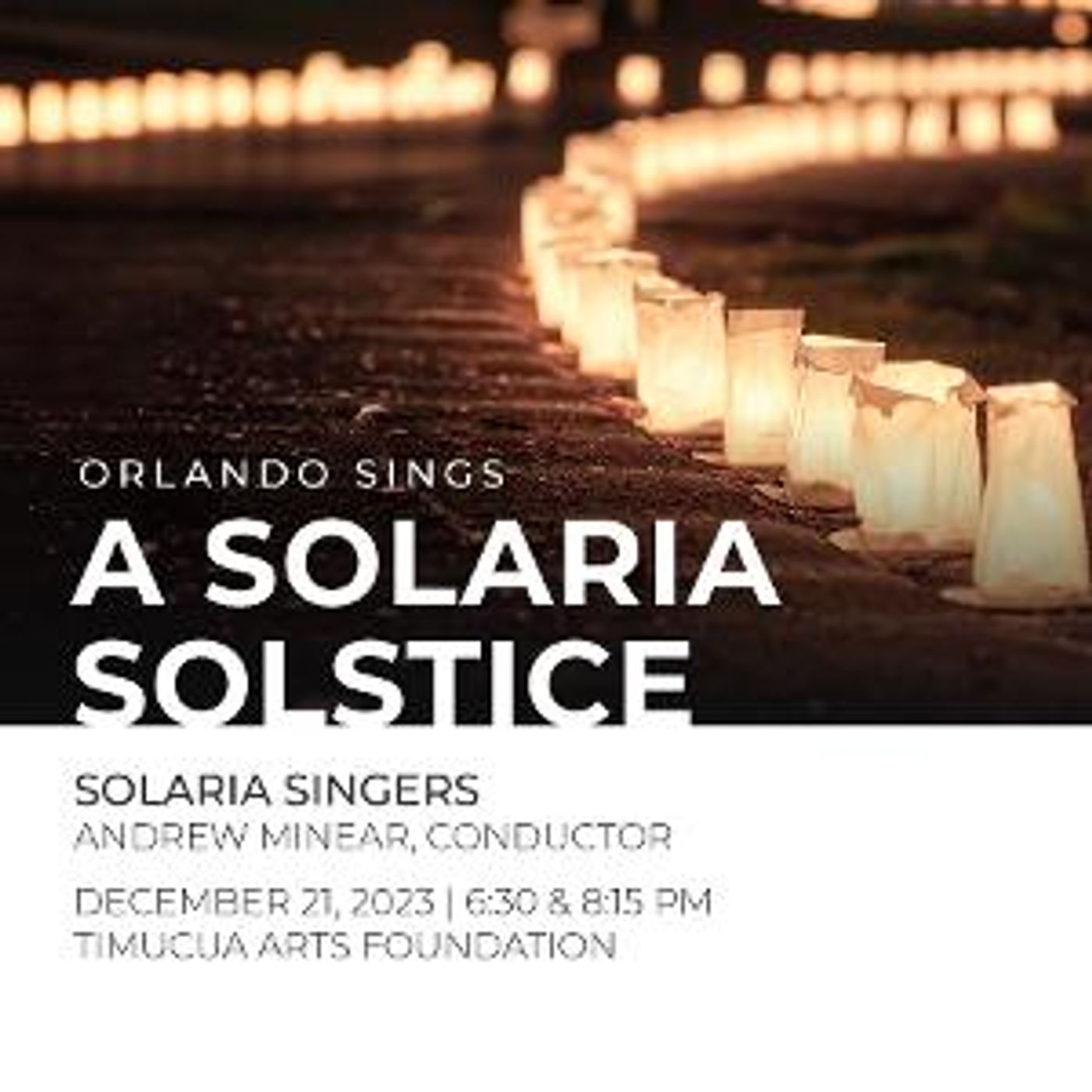 Orlando Sings Presents A SOLARIA SOLSTICE Featuring the Solaria Singers  Image
