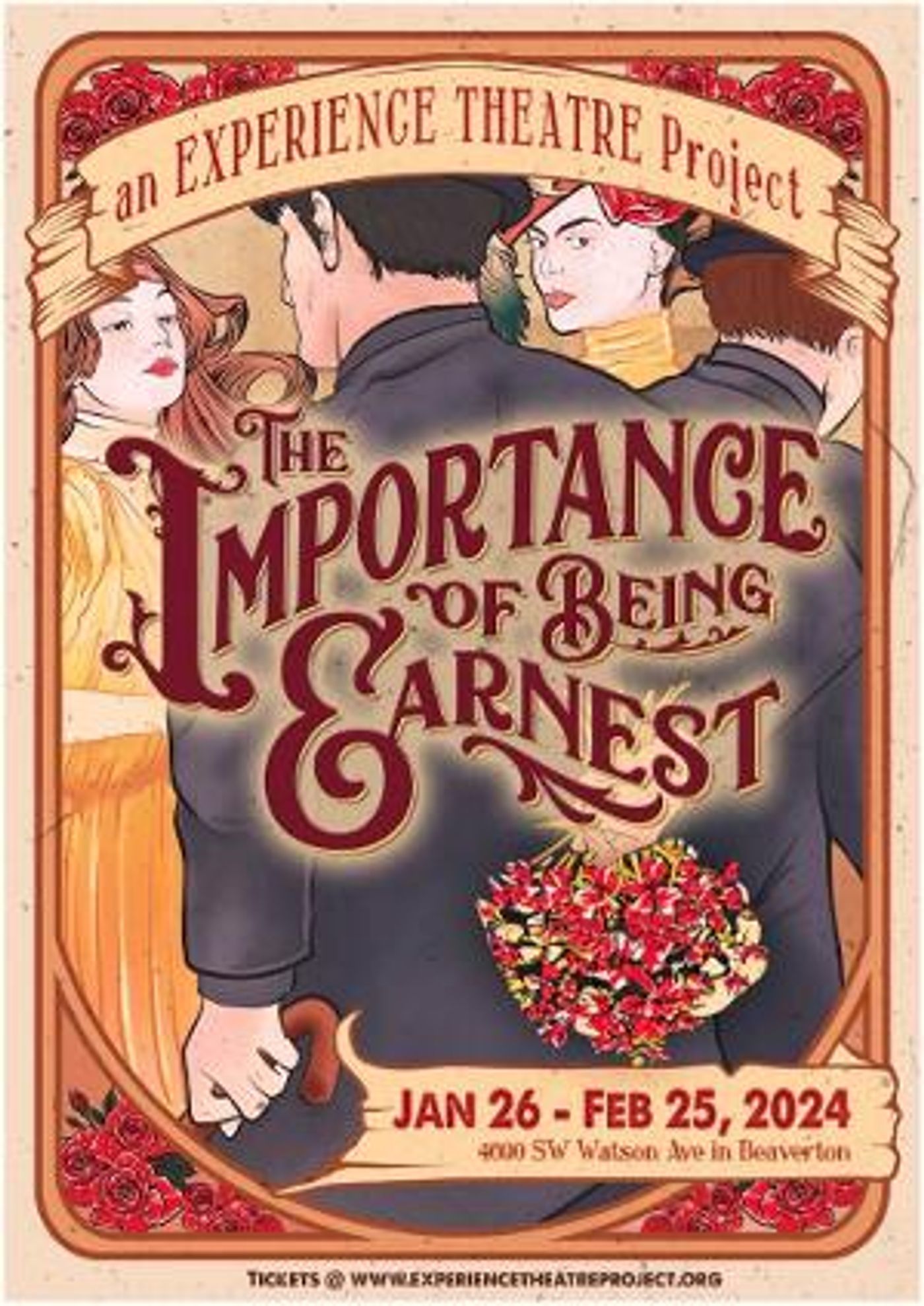 Experience Theatre Project to Present Immersive THE IMPORTANCE OF BEING EARNEST Beginning Next Month  Image