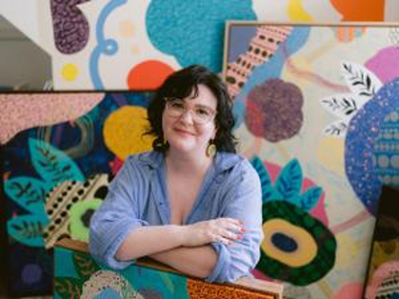 West Windsor Arts Introduces Artist In Residence Program; NJ-Based Abstract Artist Fiona Clark To Be First Recipient  Image