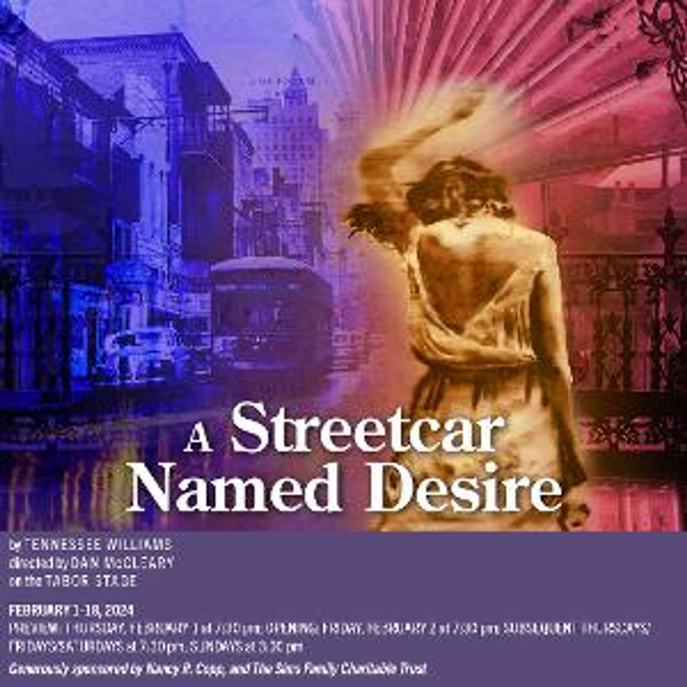 TN Shakespeare Co. Brings Groundbreaking, Poetic Expressionism Of A STREETCAR NAMED DESIRE To Its Tabor Stage  Image