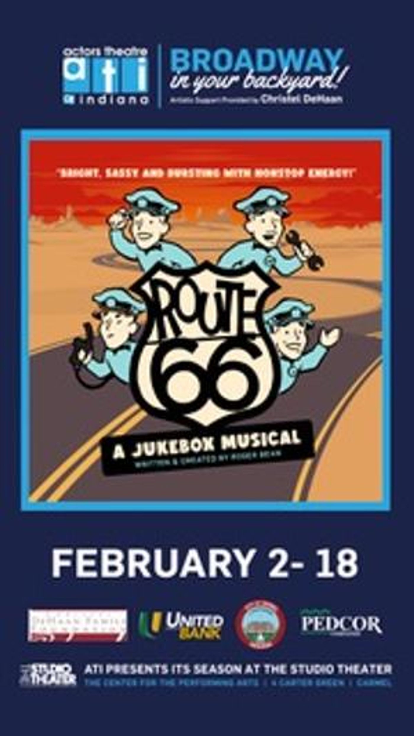 Take A Journey With Actors Theatre?of Indiana On ROUTE 66  Image