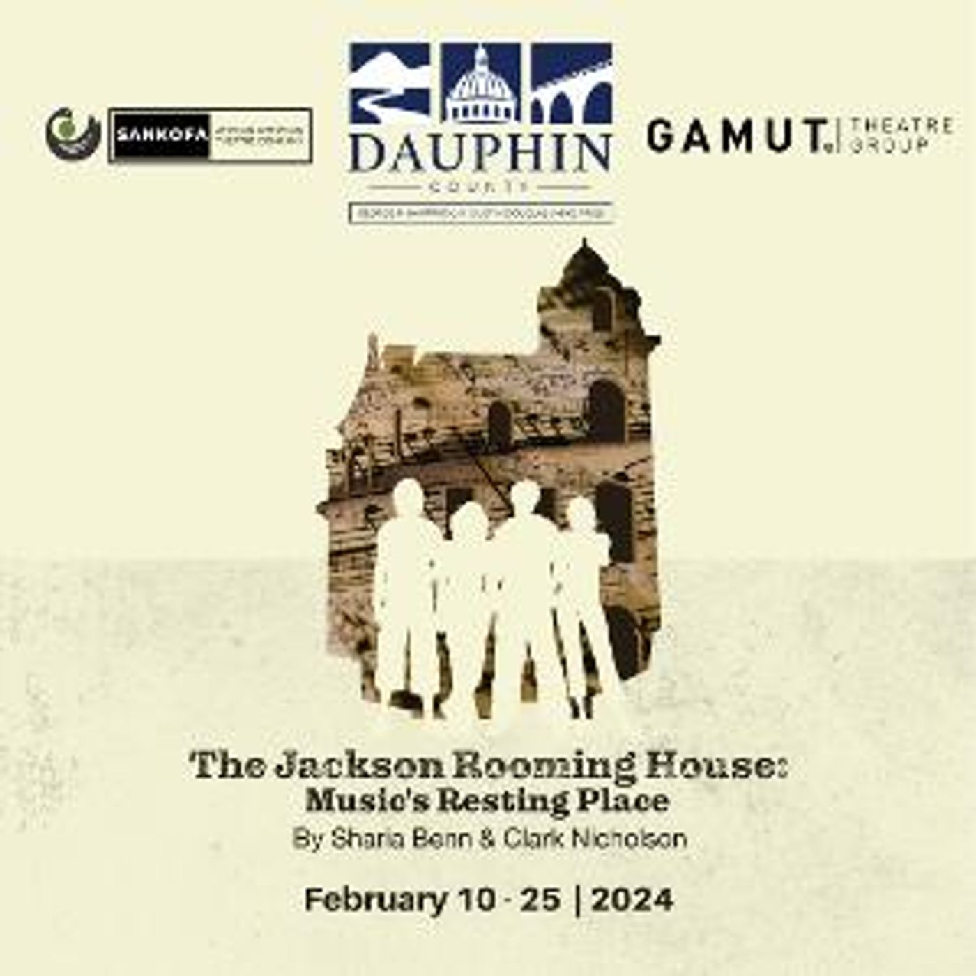 Sankofa African American Theatre Company and Gamut Theatre present Dauphin County's Black History Celebration THE JACKSON ROOMING HOUSE: MUSIC'S RESTING PLACE  Image