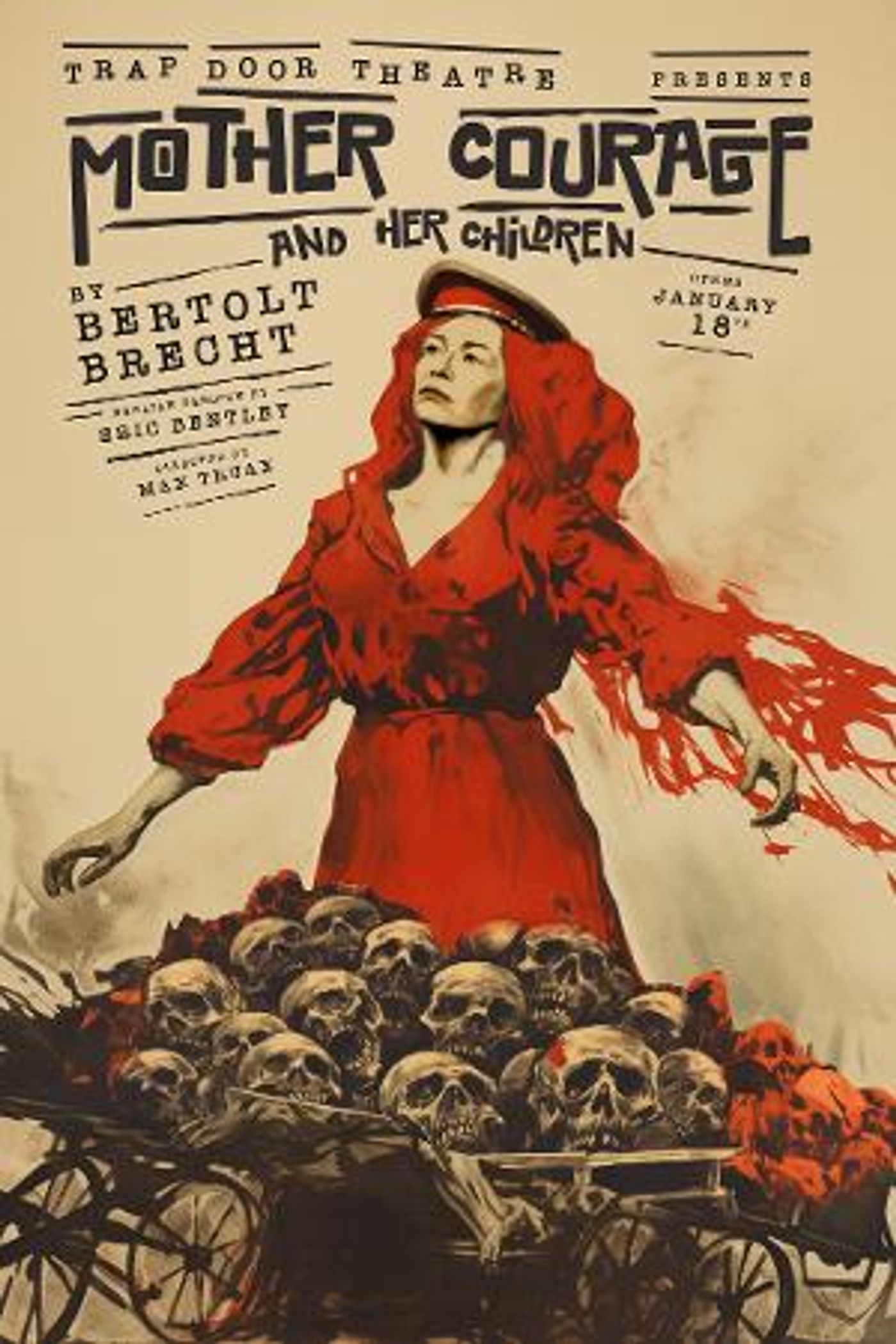 MOTHER COURAGE AND HER CHILDREN Extends Through March 9 At Trap Door Theatre  Image