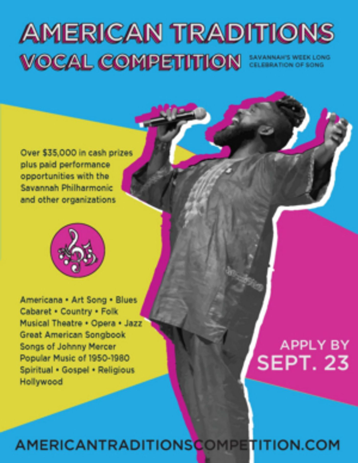 American Traditions Vocal Competition Announces 27th Annual Competition  Image