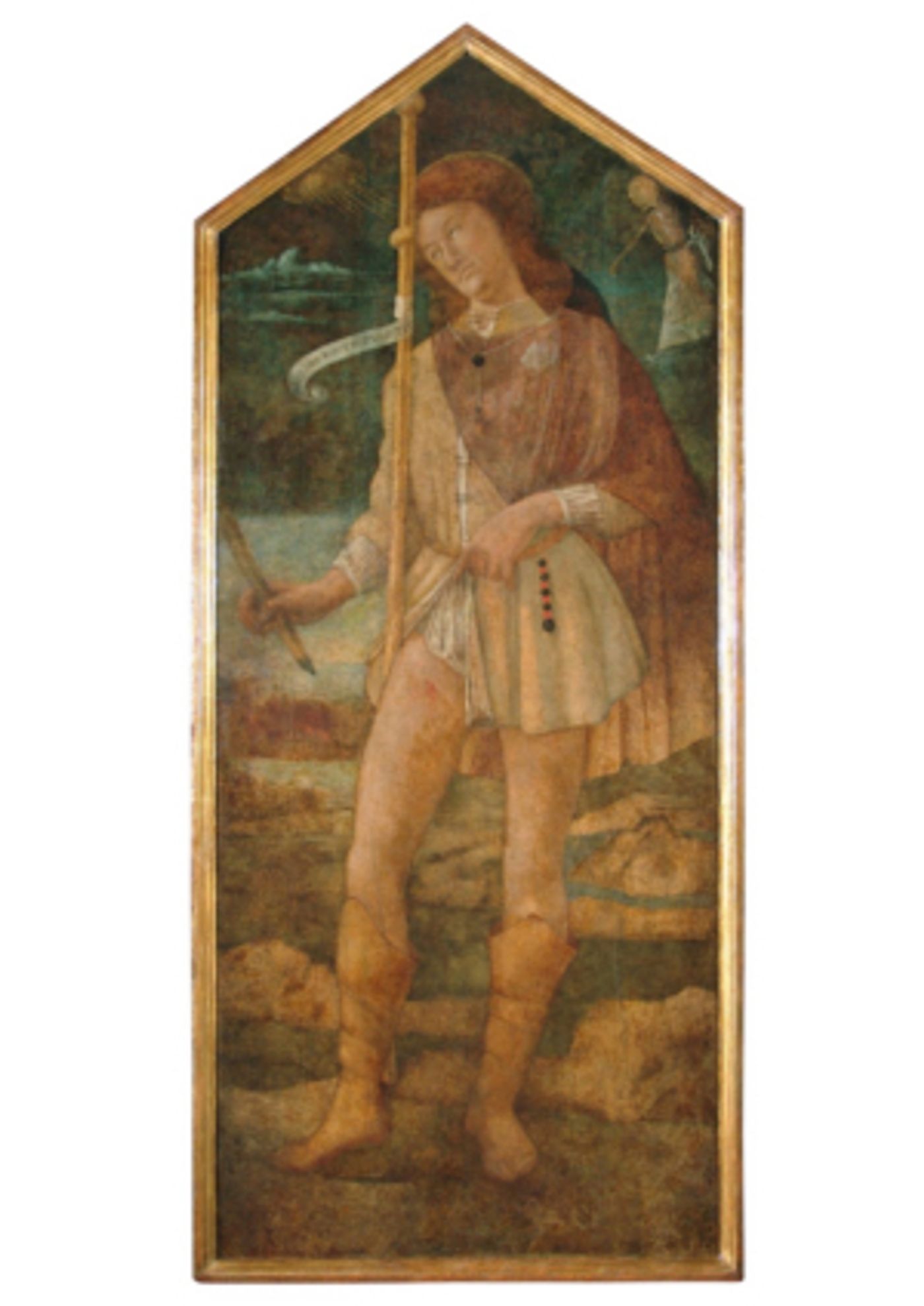 Friends Of Florence Facilitates Restoration of Painting Of Saint Roch By Bartolomeo Della Gatta In Horne Museum  Image