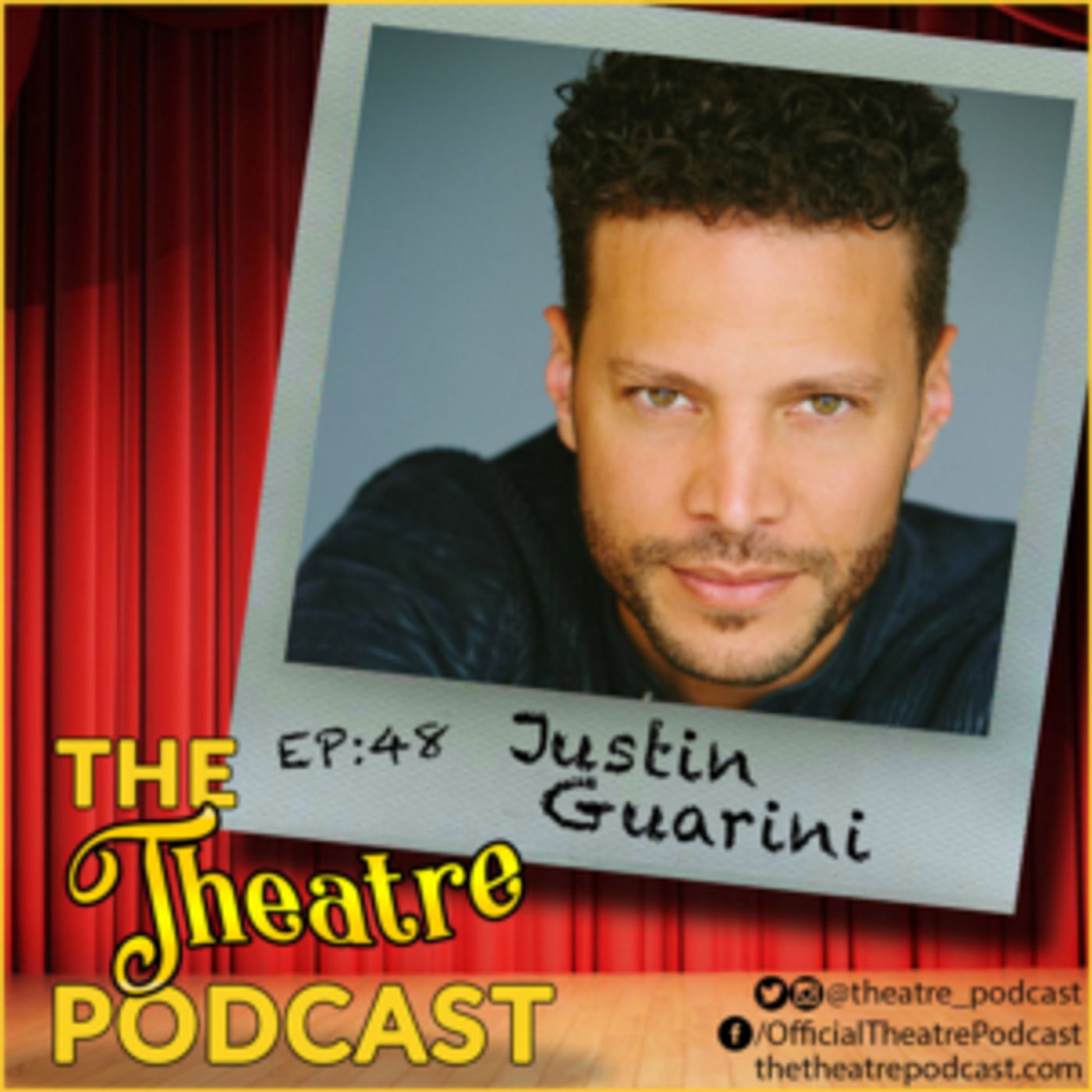 The Theatre Podcast With Alan Seales Welcomes Justin Guarini  Image
