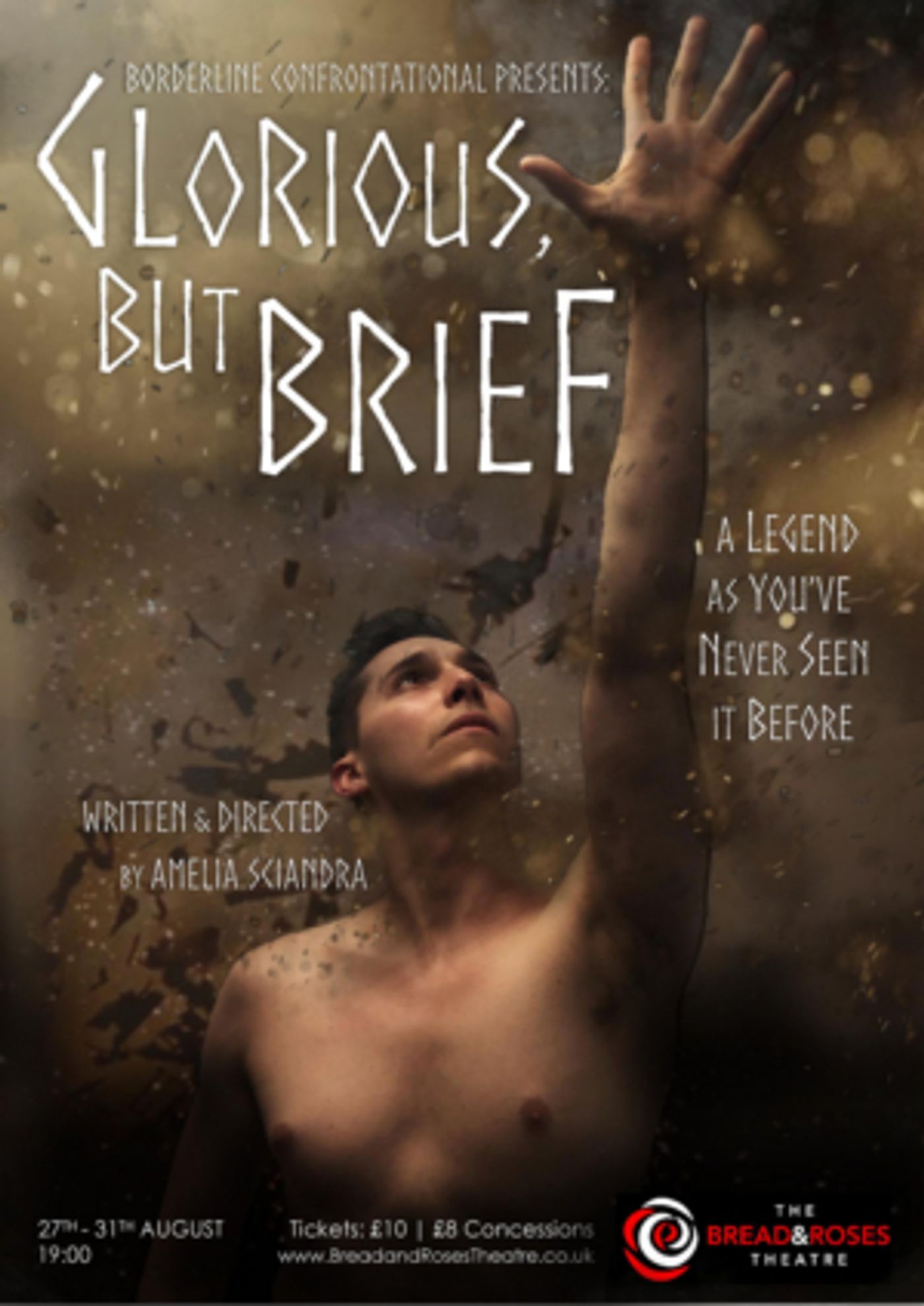 Borderline Confrontational Premieres New Greek Tragedy GLORIOUS, BUT BRIEF  Image