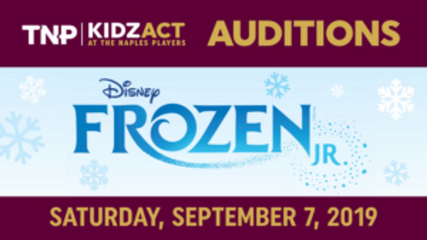 The Naples Players Kidzact Announce Auditions For FROZEN JR.  Image