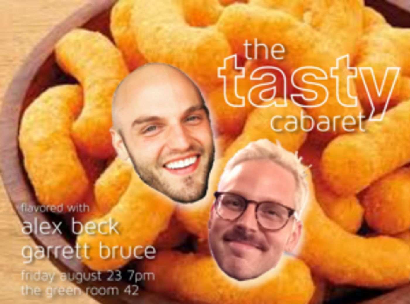 Alex Beck & Garrett Bruce Bring THE TASTY CABARET To The Green Room 42  Image