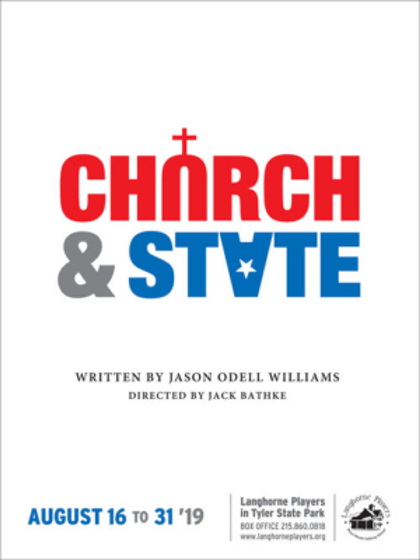 Langhorne Players Present CHURCH & STATE  Image