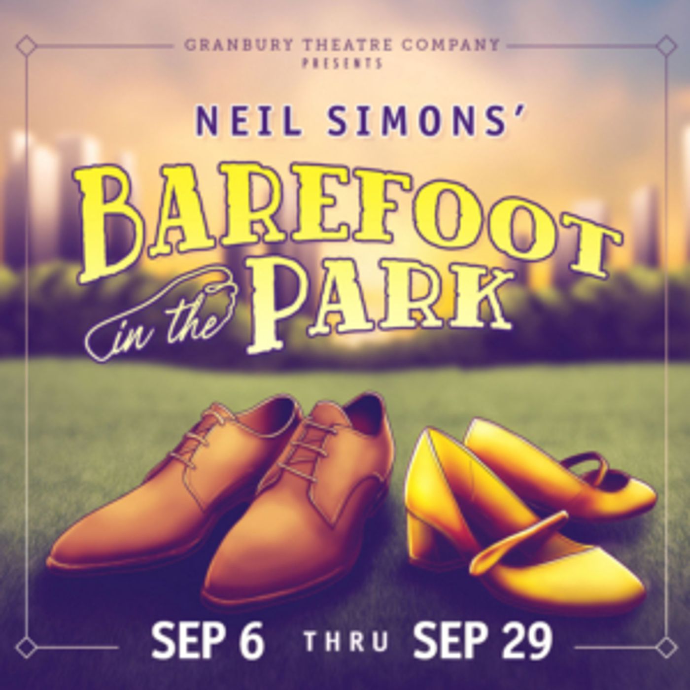 BAREFOOT IN THE PARK Next Up At Granbury Opera House  Image