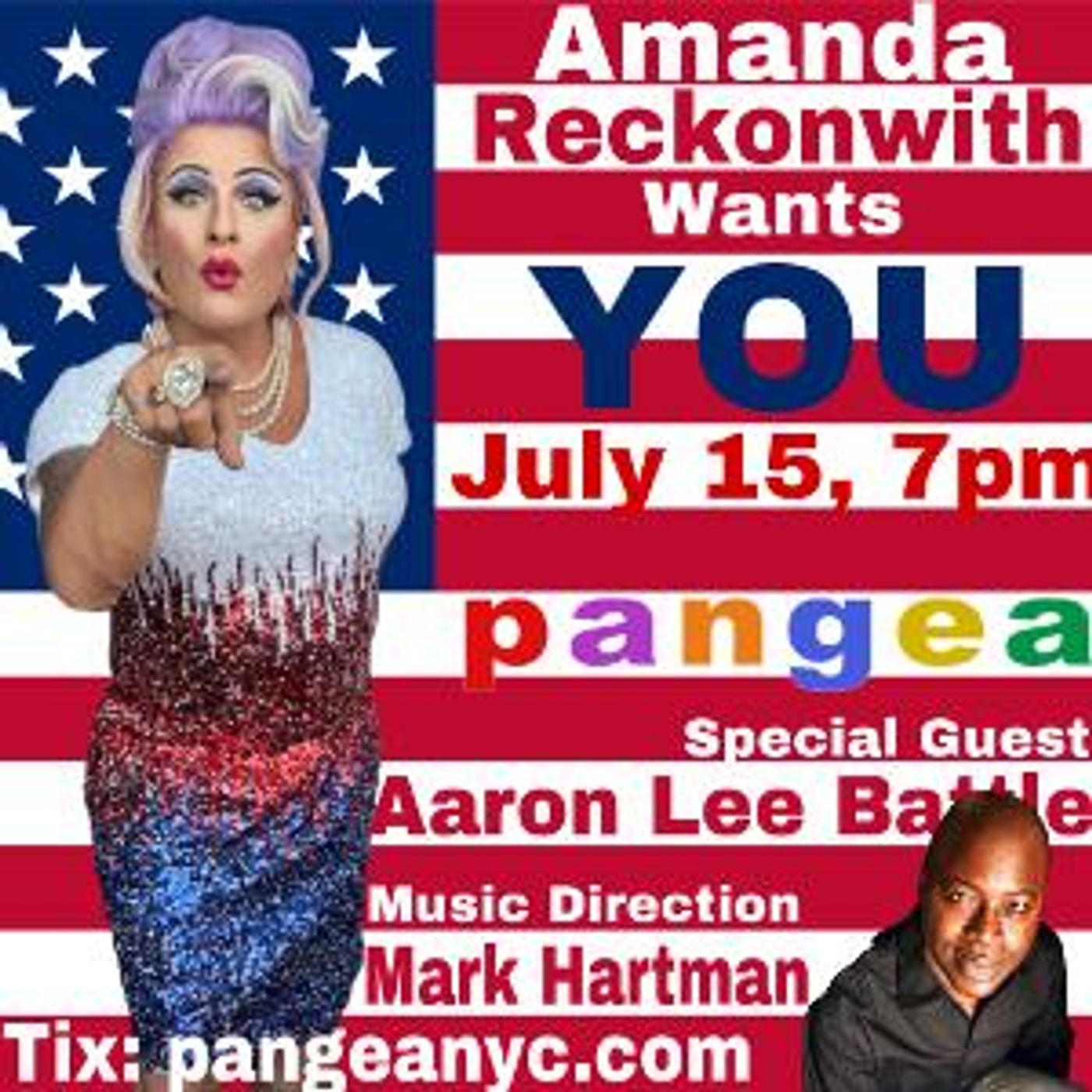 Amanda Reckonwith Featuring Aaron Lee to Perform at Pangea This Week  Image