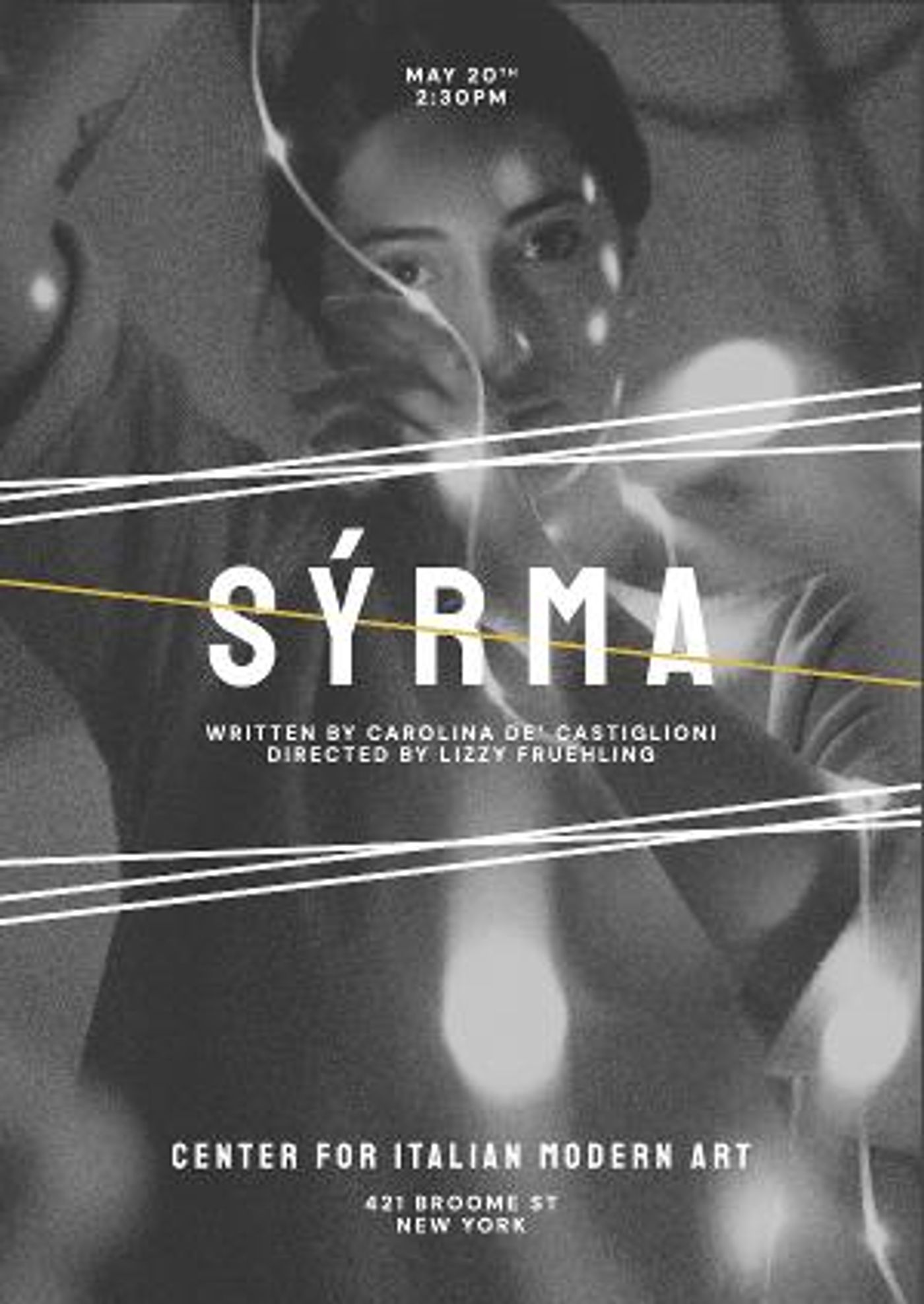 Carolina de' Castiglioni Will Lead Reading Of SYRMA directed by Lizzy Fruehling At The Center for Italian Modern Art  Image