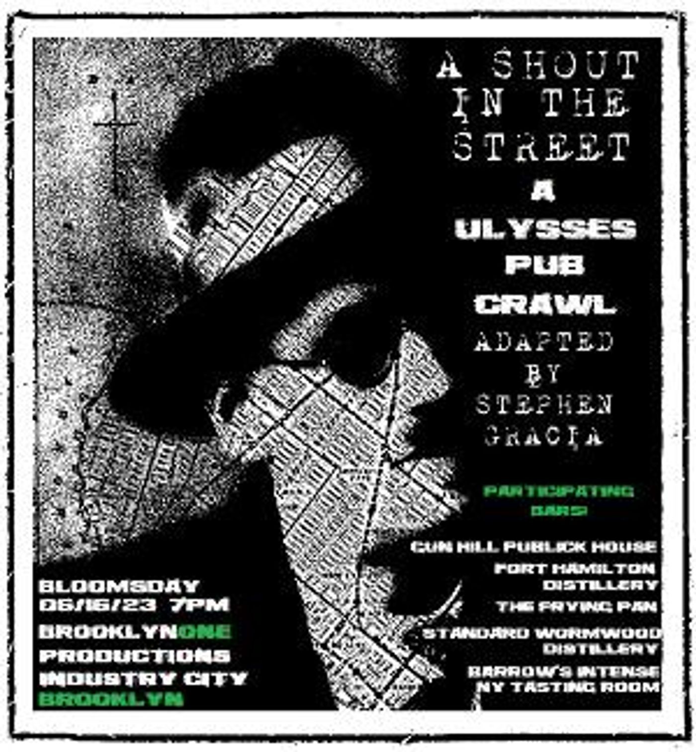 Bloomsday Pub Crawl At Brooklyn's Industry City to Celebrate James Joyce And Ulysses  Image