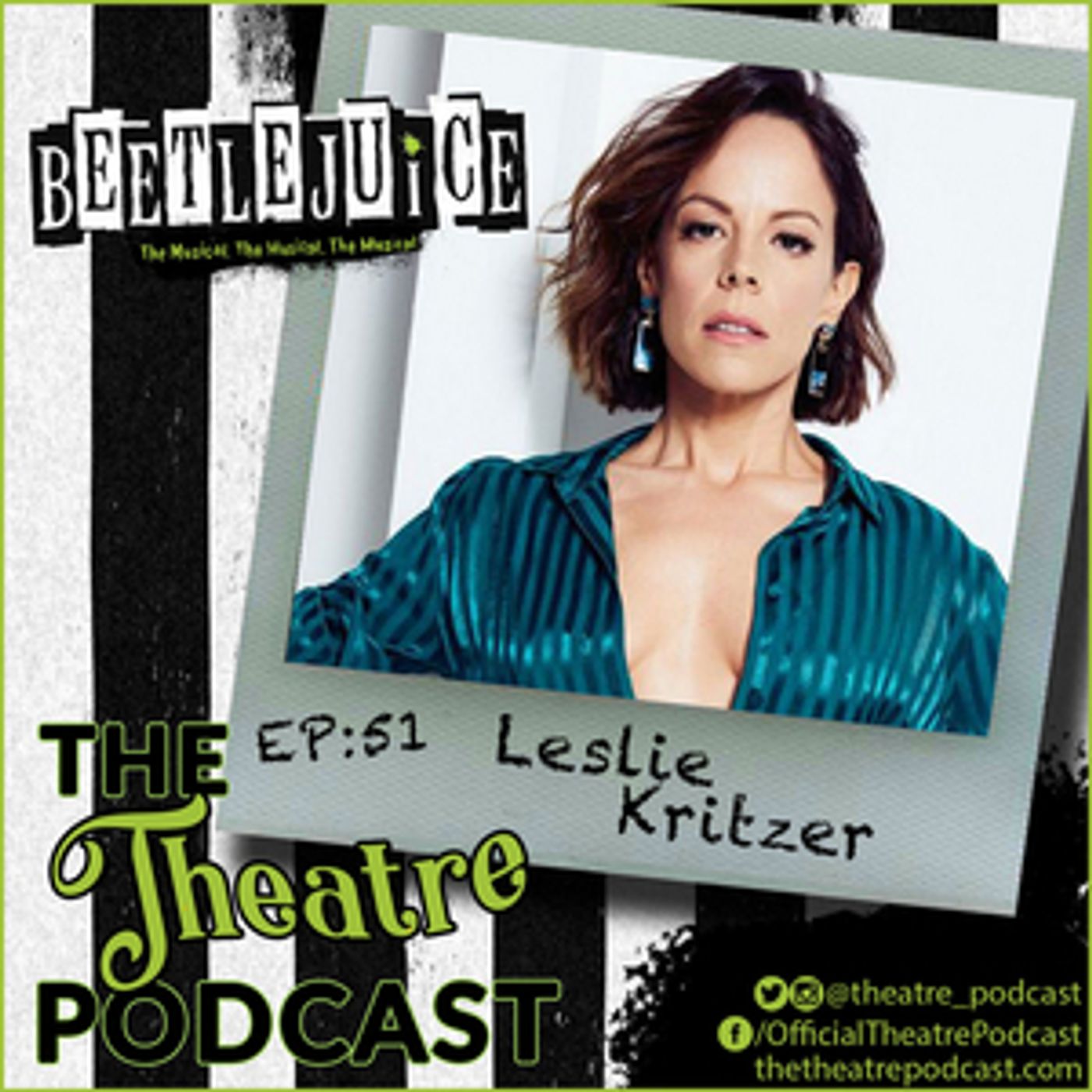 The Theatre Podcast With Alan Seales Welcomes BEETLEJUICE Star Leslie Kritzer  Image