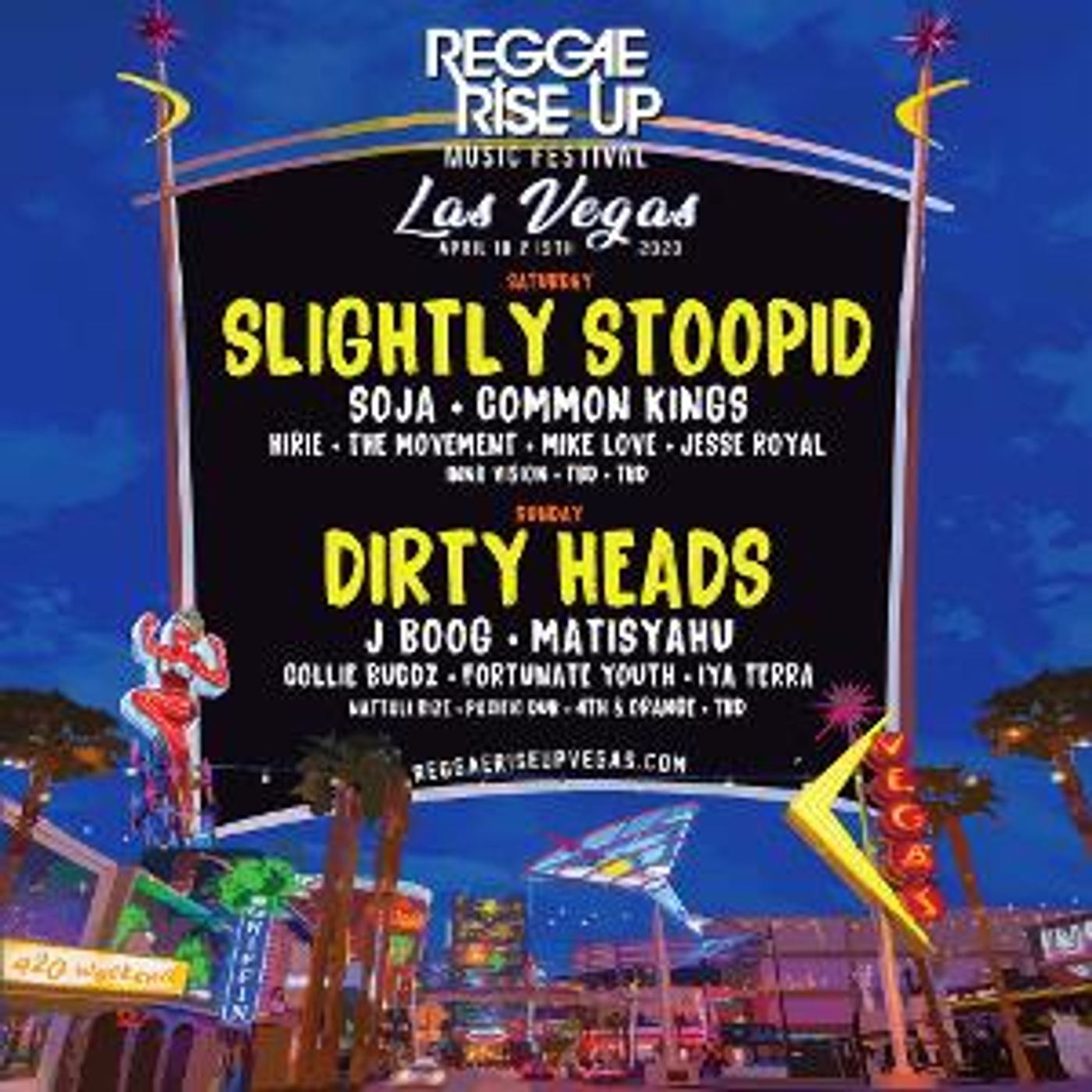 Reggae Rise Up Announces Vegas Lineup For 2020 Festival  Image