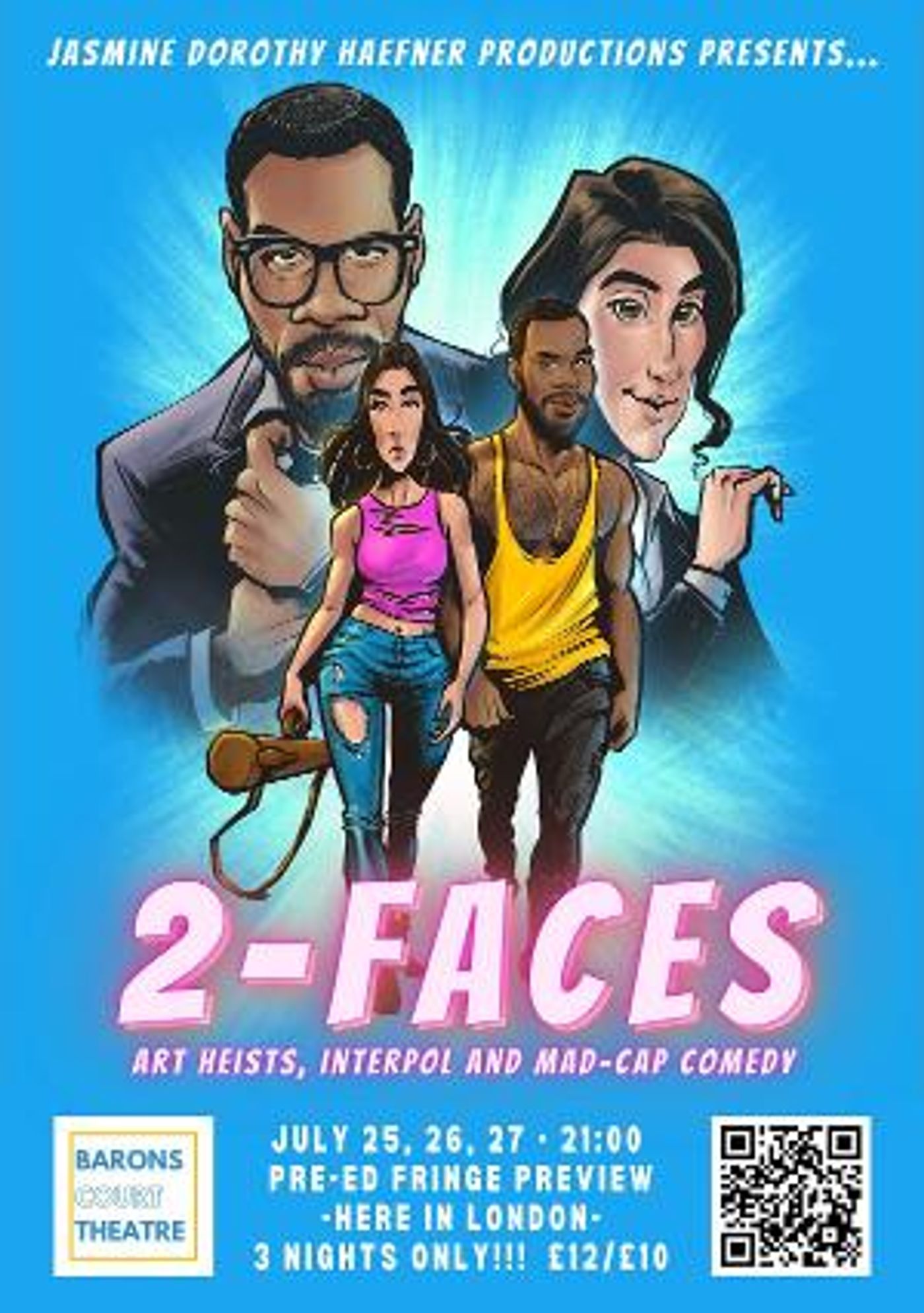 2-FACES Comes to Barons Court Theatre  Image