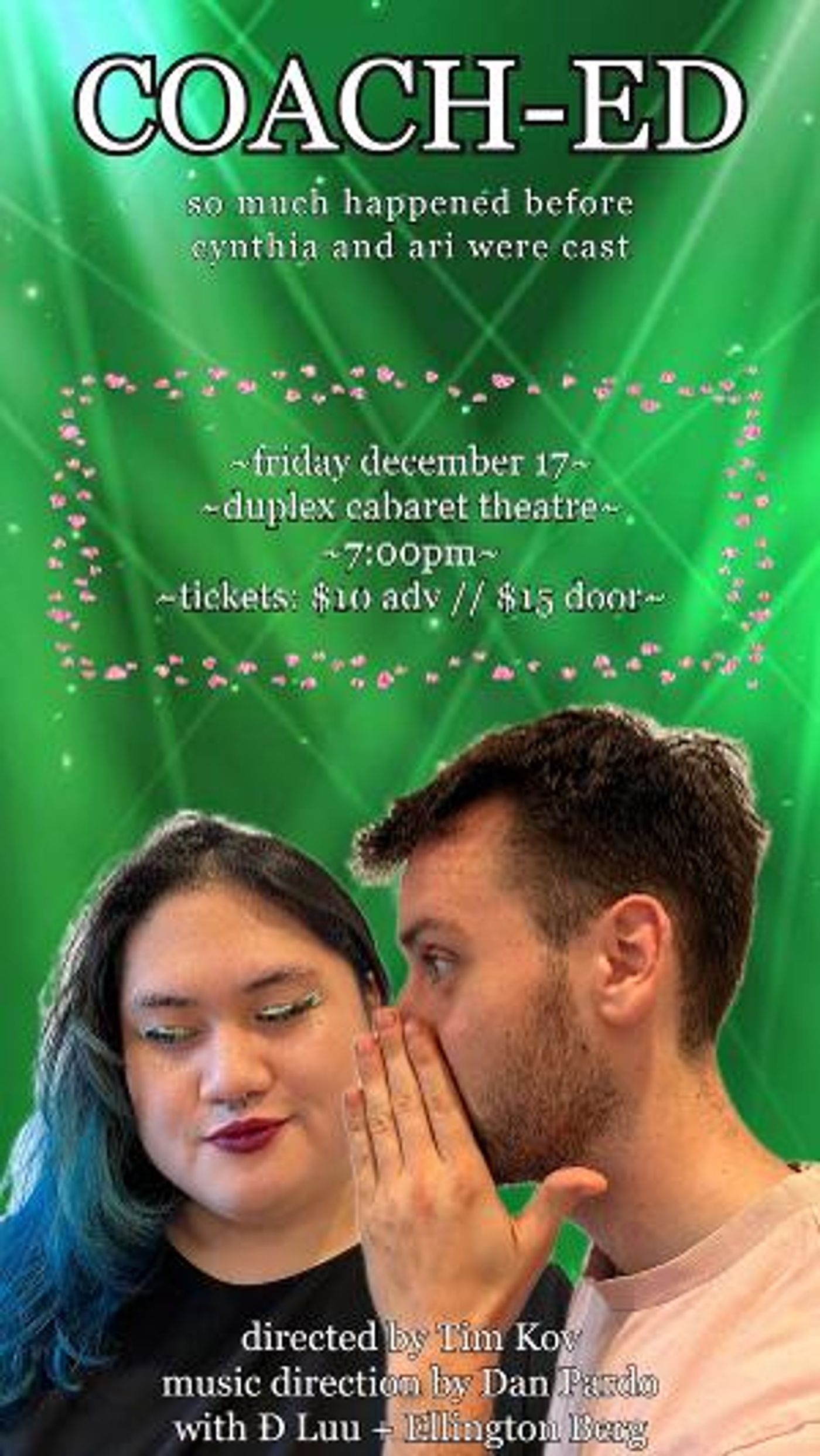 COACH-ED! to be Presented at The Duplex  Image